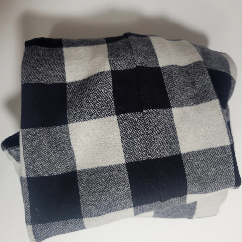 Duluth Trading Co Buffalo Plaid Tunic Dress XL Flannel Pockets Cozy Cabin Warm - Picture 10 of 10
